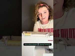 How to Wind a Bobbin 🧵 | Sewing Tutorial #2