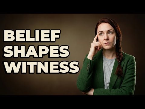 How Does Prior Belief Affect a Cryptid Witness?