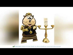 Disney Beauty And The Beast Cogsworth Mr Clock 24cm Action Figure Figurine Collection Decoration Toy