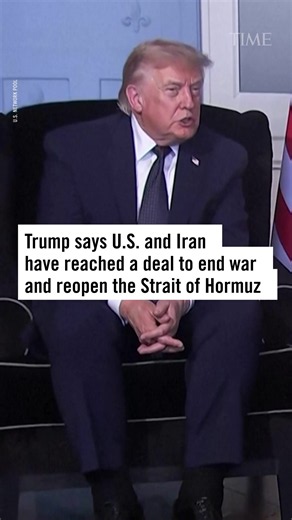 President Trump and Iran’s lead negotiator digitally signed a preliminary agreement to end the war between the U.S. and Iran, setting the stage for a formal ceremony in Switzerland later this week that could reopen the Strait of Hormuz after months of disruption to global trade. #Iran #Trump #US #IranWar #News