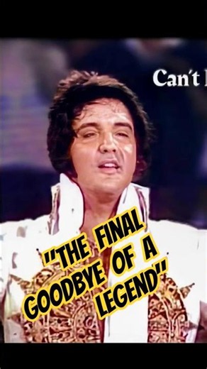 Elvis Presley's Last Live Performance 💔 | Can't Help Falling in Love | 1977