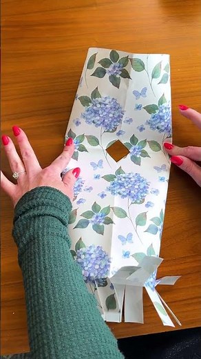 How to wrap a candle! ✨#giftwrapping #giftideas #crafts #wrapping