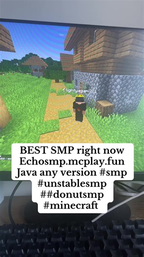 Join the best smp on Minecraft!! PvP Survival Lots of Mods Ip is. Echosmp.mcplay.fun ANY version #minecraft #gaming #unstablesmp#fyp#viral