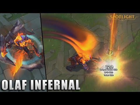 Olaf Infernal - Skin Spotlight PREVIA