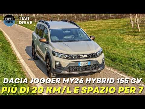 Dacia Jogger MY26 Hybrid: it's the only MPV on the market!
