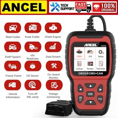 ANCEL AS500 Car OBD2 Scanner Diagnostic Tool Auto Check Engine Code Reader | eBay
