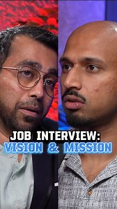 when the #jobinterview becomes about vision and mission #jobinterviewtips #officehumor #corporatehumor #recruiting #comedy #sundeepandanand #jobinterviews | Anand Raman