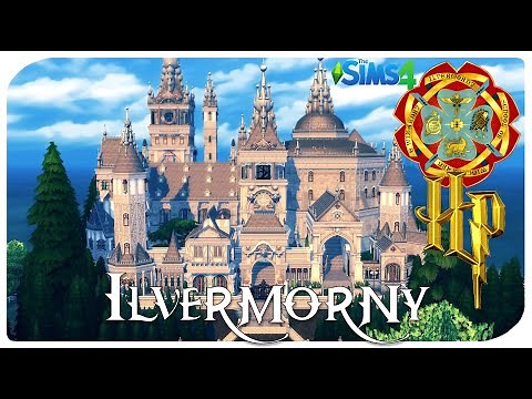 🏰 Ilvermorny WIP Tour 🏰 | Wizarding World of Harry Potter | noCC | Sims 4