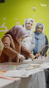 Captured moments from our Turkish Water Marbling classes! 🎨 A perfect way to unwind and explore the intricacies of this traditional art form. 🖼️ Classes will only be going for another two weeks on Tuesdays - we’ll see you then to continue working away on our art pieces, Insha’Allah. 👩‍🎨 | ISNA Canada