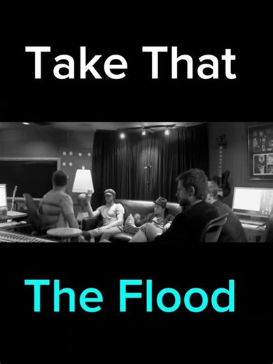 Take That recording "The Flood" #takethat #garybarlow #robbiewilliams