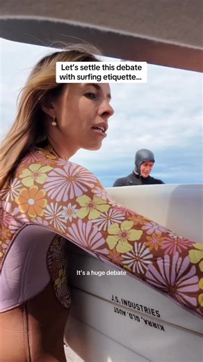 Froth Nugget on Instagram: "Why do you reckon? First to your feet or closest to the peak? #surfing #surfingaustralia #surfetiquette #surfer #surfer"