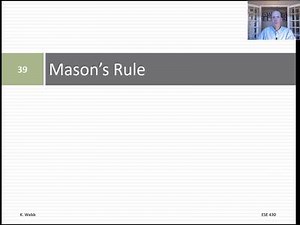 Mason's Rule
