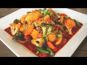 How to make Quick Spicy Korean Stir Fry Vegetables