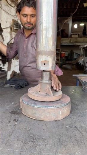 😱 Impossible Thick Steel Disc Bending | You Won’t Believe This Bend! #metalbending