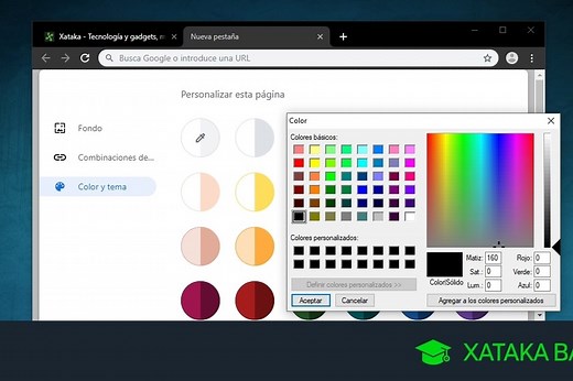 Cómo crear un tema personalizado en Chrome con su nueva opción