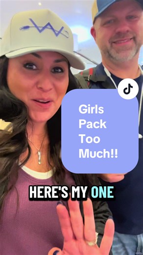 Girls pack too much—why not shed clothes to make room for shopping?!