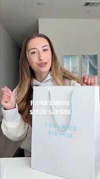 FRANKIE’S BIKINIS SAMPLE SALE HAUL 🛍️