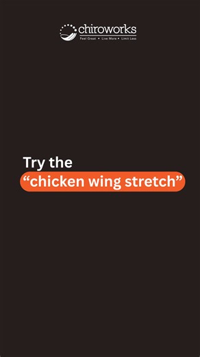 Relieve Neck and Shoulder Tension with the Chicken Wing Stretch