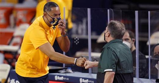 Get rid of the handshake line? Tom Izzo was asked about, and he thinks it's a ridiculous suggestion