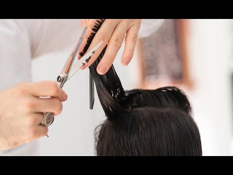 Medium Length Shag Layered Haircut Tutorial Full Step | Diamond Layered cut | Shape Concave Layers