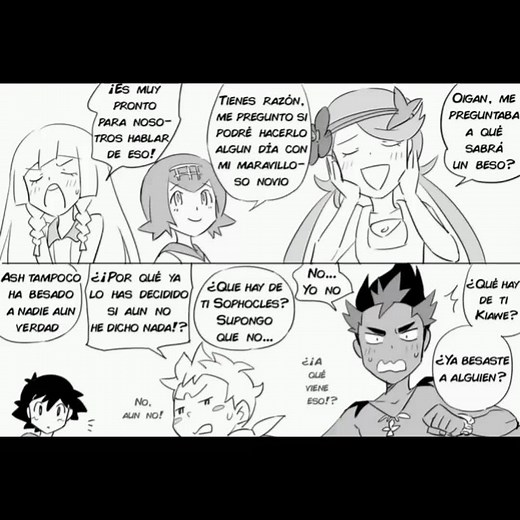 Ash y su primer beso en el mundo Pokémon