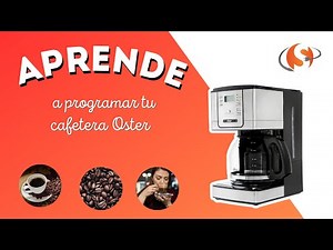 TIP | ¿Cómo programar mi cafetera Oster BVSTDC4401-013?