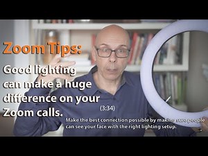 Zoom Tips: Best Lighting for your Zoom Calls