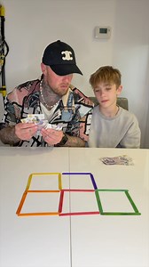 Make 3 squares moving 3 sticks 🤯 | Ryan TricksTv