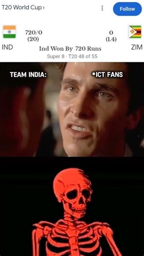 team India ict fans wish || this match make history|| ind vs zim live match #indiawins #teamindia