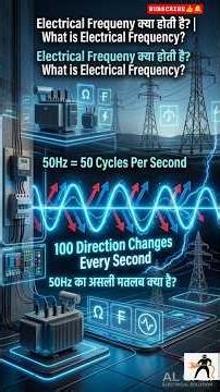 Electrical Frequency क्या होती है? | What Does 50Hz Really Mean? #ElectricalFrequency #50Hz #AL GAZI