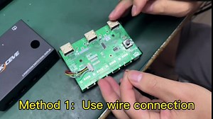 KVM Switch 2 Port, 4K@30Hz HDMI USB 2.0 Switcher 2 in 1 Out Or 2 in 2 Out for 2 Computers Share Keyboard Mouse and Monitor