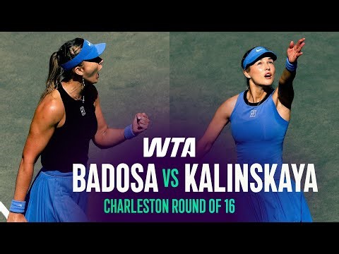 Paula Badosa vs. Anna Kalinskaya | 2026 Charleston Round of 16 | WTA Match Highlights