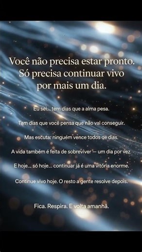“Quando continuar já é vitória — ouça isso hoje.” #espiritualidade #mensagemdodia #viral #fyp
