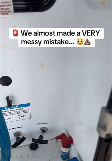 RV gray tank spill scare — what to do when a sewer hose disconnects
