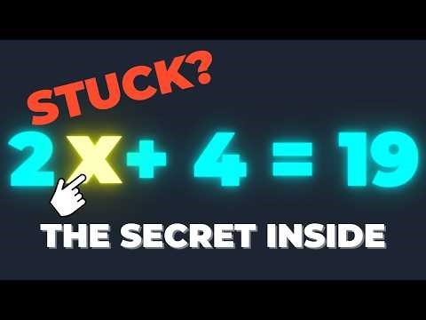 Algebra: The Language of Hiding Things