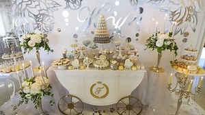 Candy Bar Wedding Candy Buffet Delicious Stock Footage Video (100% Royalty-free) 32928142 | Shutterstock