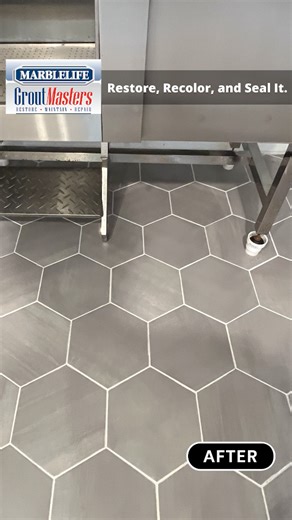 Do you have stained and worn-out grout? Dirt and stains can ruin your space. You don't have to replace your grout. Restore, Recolor, and seal it. Choose MARBLELIFE® COLORSeal service. Dust free and restored in one day. Love your tile again with MARBLELIFE® GroutMasters® service. #GroutCleaning #GroutSealing #GroutColorSealing #ColorSeal #GroutRecoloring #GroutRestoration #TileAndGrout #TileCleaning #TileRestoration #TileMaintenance #StainedGrout #DirtyGrout #WornOutGrout #LoveYourTileAgain #OneD
