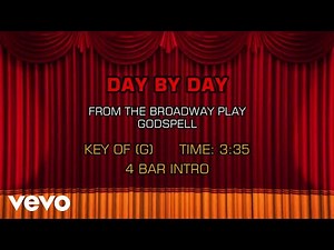 Godspell the Musical - Day By Day (Karaoke)