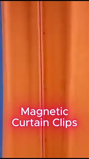 Double-Sided Magnetic Curtain Clips