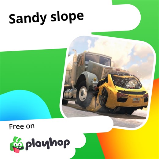 Sandy slope: Play Online For Free On Playhop