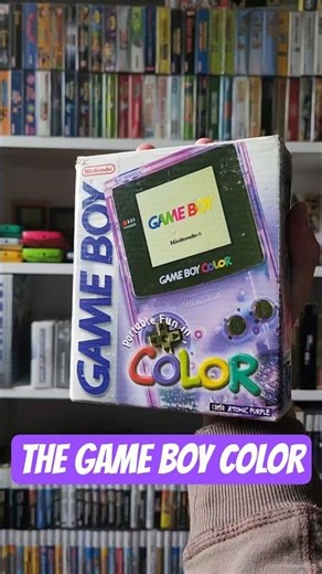 The GAME BOY Color - A new era of handheld gaming #nintendo #gameboy #retrogaming #zelda #pokemon