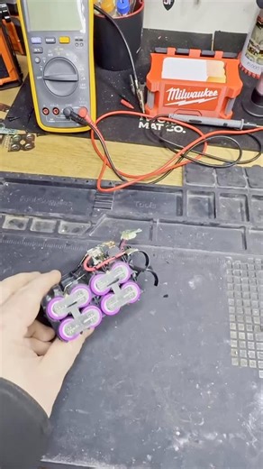 Dewalt Battery Rebuild #dewalt #diy #fyp #repair #viral | Restoration Nation