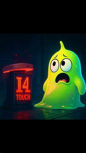 Gloopy found a BUTTON and of course he had to press it.What do you think happens next?😅#viral #aiart