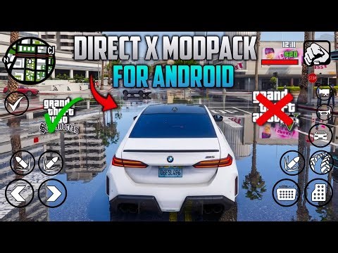 Direct X 3.0 Modpack for GTA SA Android | Support All Devices 🔥