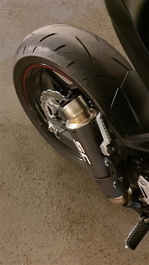 Kawasaki Z900 2019 Sc project GP-M2 carbon fibre slipon without db killer #kawasaki #kawasakiz900 #slipon #scproject