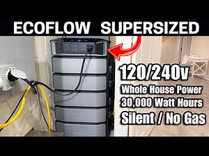 Surviving a 36 Hour Power Outage with the BIGGEST ECOFLOW DELTA PRO ULTRA - 30KWH!!!!