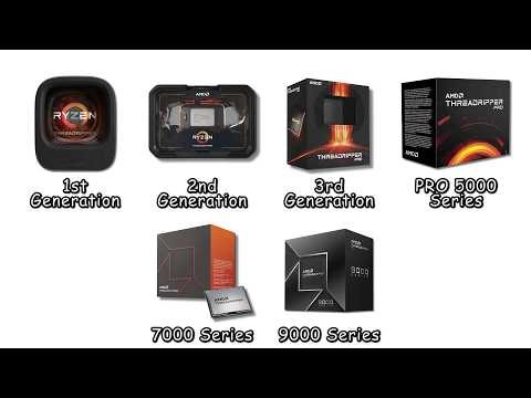 Every Threadripper CPU Explained