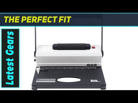 Profession Electric Binding Machine: The Ultimate 250-Page Document Finisher!