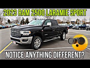 2023 RAM 2500 Laramie Sport: Stellantis Made Yet Another Update To The Sport Appearance Package!