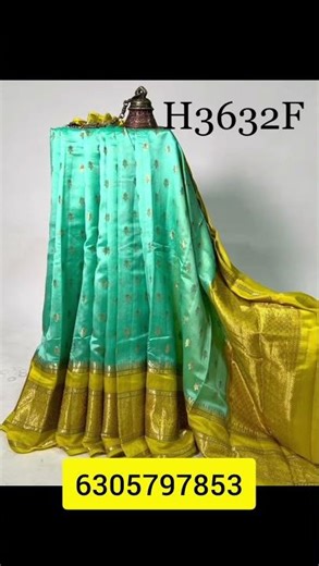 *New arrival*Bnarasi handloom primium daybal katan raw mango soft silk saree 1699/-